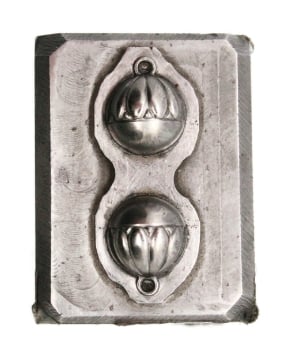 Show details for Impression Die Round Bauble Earrings Picture of Impression Die Round Bauble Earrings