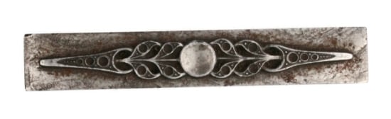 Picture of Impression Die Jewelled Leaf Ring