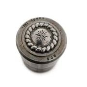 Picture of Impression Die Round Incised Rope Concho
