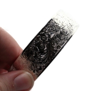 Picture of Silver Plated Cuff Bracelet - Wild Sunflowers