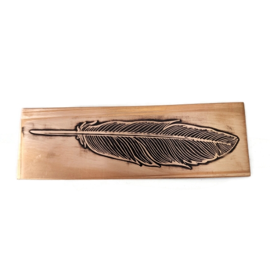 Picture of Pattern Plate RMP023 Feather 1