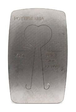 Show details for Pancake Die 1595 - Nouveau Heart Picture of Pancake Die 1595 - Nouveau Heart