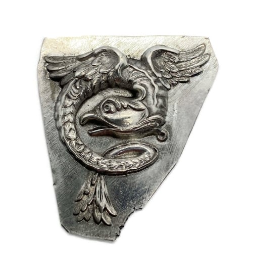 Picture of Silver Stamping "Winged and Coiled Dragon"