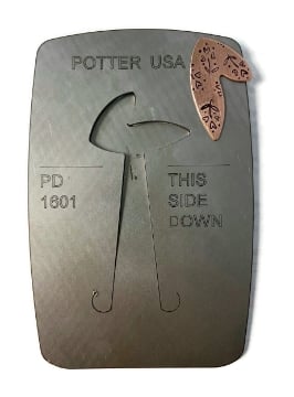 Show details for Pancake  Die  1601 - Asymmetric Split Leaf Picture of Pancake  Die  1601 - Asymmetric Split Leaf