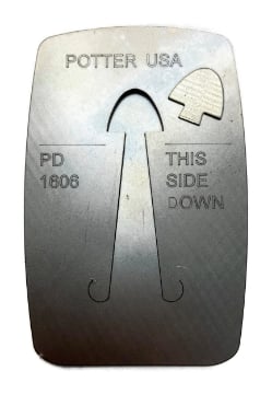 Show details for Pancake  Die  1606 Half Oval Picture of Pancake  Die  1606 Half Oval