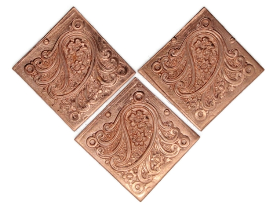 Picture of Copper Stamping "Paisley" (3 for $15!)