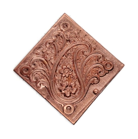 Picture of Copper Stamping "Paisley"