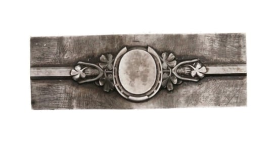 Picture of Impression Die Large Lucky Horseshoe Humpback Ring