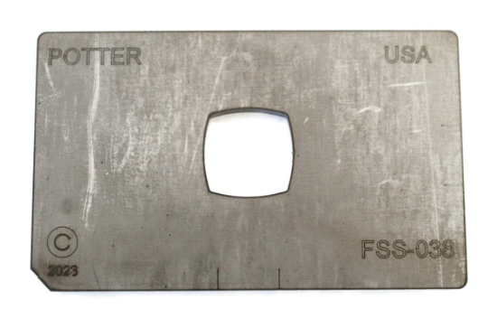Picture of FSS (Fast Stamping System) Die Set FSS-038 Warped Square 1"