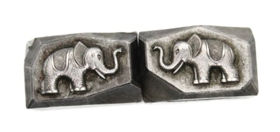 Picture of Impression Die Elephants with Saddle