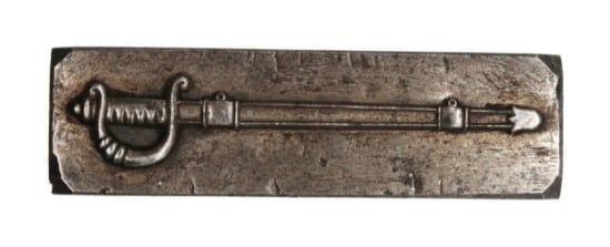 Picture of Impression Die Sword in Scabbard