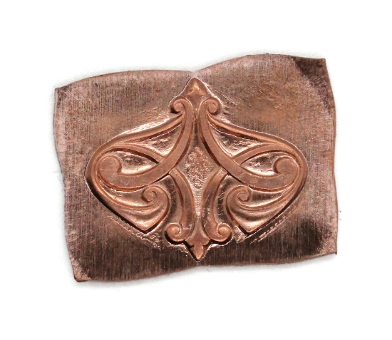 Picture of Copper Stamping "Swooping Clasp" (3 for $10!)