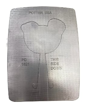 Show details for Pancake Die 1621 - 3.5" Bird Picture of Pancake Die 1621 - 3.5" Bird