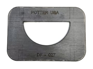 Show details for Dish Former Silhouette Die - 3" Rainbow Picture of Dish Former Silhouette Die - 3" Rainbow