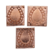 Picture of Copper Stamping "Ringed Hoop" (3 for $10!)