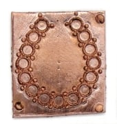 Picture of Copper Stamping "Ringed Hoop" (3 for $10!)