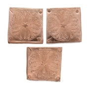 Picture of Copper Stamping "Star Crater" (3 for $10!)