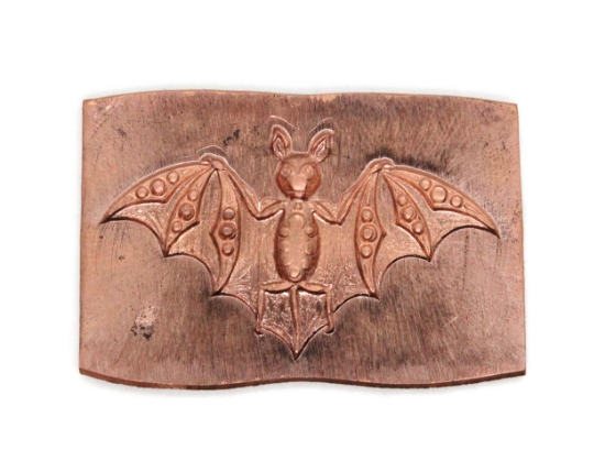 Picture of Copper Stamping "Beaded Bat" (3 for $10!)