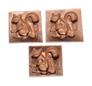 Picture of Copper Stamping "Squirrel" (3 for $10!)