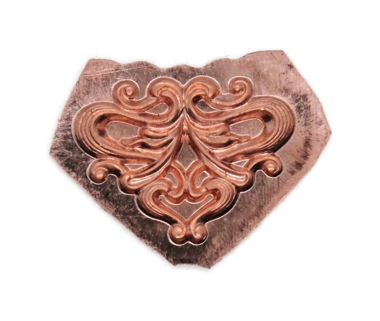 Picture of Copper Stamping "Nouveau Clasp" (3 for $10!)