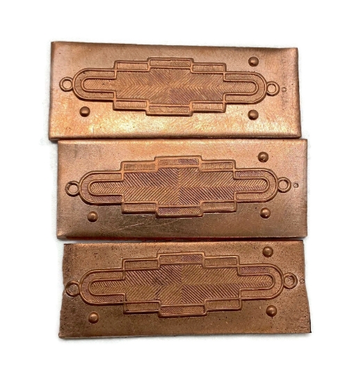 Picture of Copper Stamping "Deco Link" (3 for $10!)