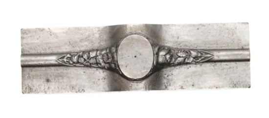 Picture of Impression Die Rose & Poppy Humpback Ring