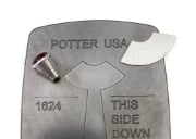 Picture of Pancake  Die  1624 - Cone Pattern 12mm