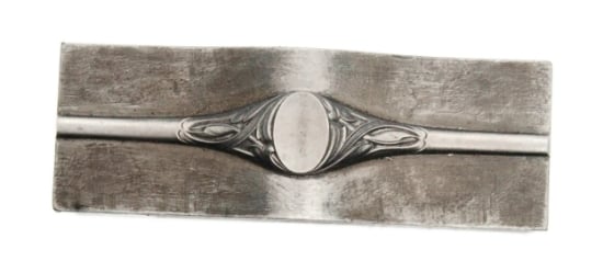 Picture of Impression Die Art Nouveau Leaves Humpback Ring