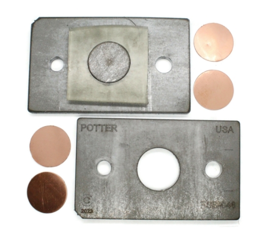 Picture of FSS (Fast Stamping System) Die Set FSS-048 1-1/4" Circle Tag