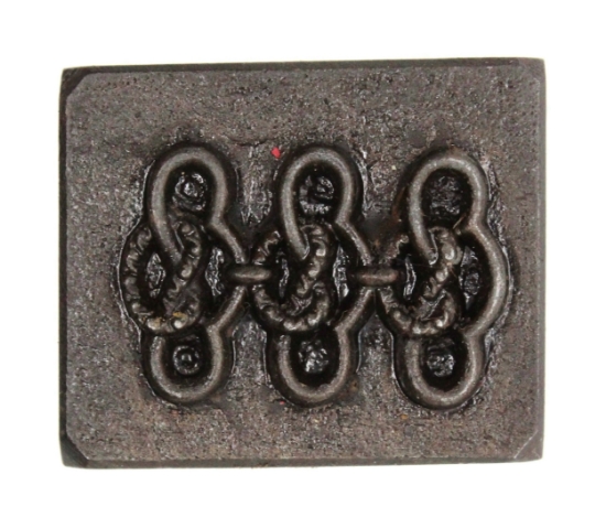 Picture of Impression Die Triple Chain Knots ***BROKEN***