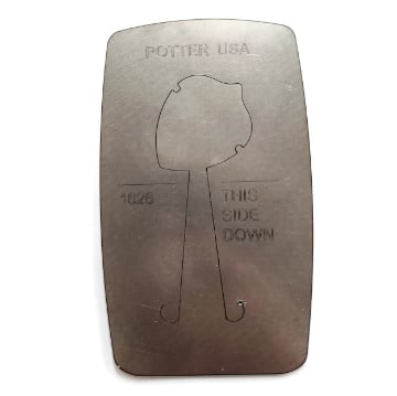 Show details for Pancake Die 1626 Stylized Acorn-Large Picture of Pancake Die 1626 Stylized Acorn-Large