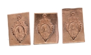 Picture of Copper Stamping "Feathered Jesus Charm" (3 for $10!)