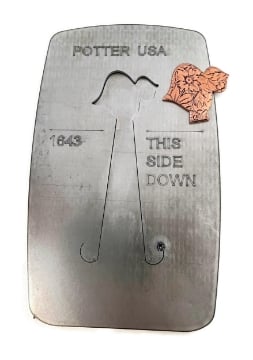 Show details for Pancake  Die  1643 - Double Arabesque Picture of Pancake  Die  1643 - Double Arabesque