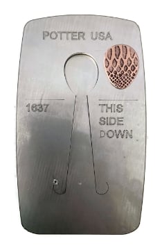 Show details for Pancake  Die  1637 Medium Wide Irregular Oval Picture of Pancake  Die  1637 Medium Wide Irregular Oval