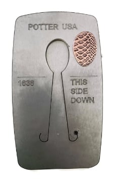 Show details for Pancake  Die  1638 Large Wide Irregular Oval Picture of Pancake  Die  1638 Large Wide Irregular Oval