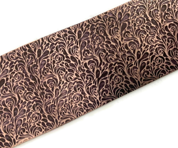 Show details for Pattern Plate RMP276 Rosy Swirls Picture of Pattern Plate RMP276 Rosy Swirls