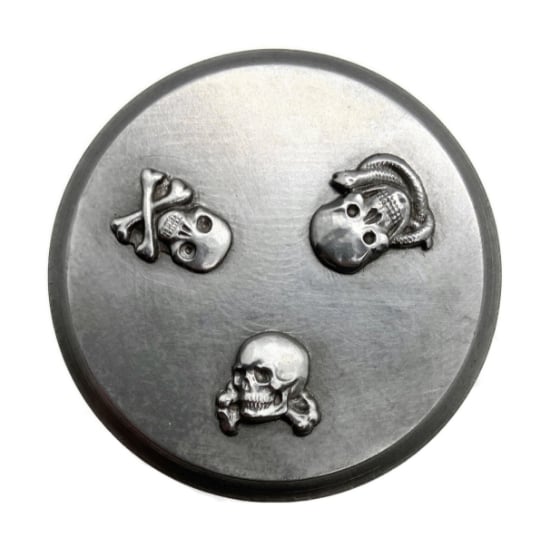 Picture of Impression Die Skulls Shot Plate