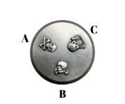Picture of Impression Die Skulls Shot Plate