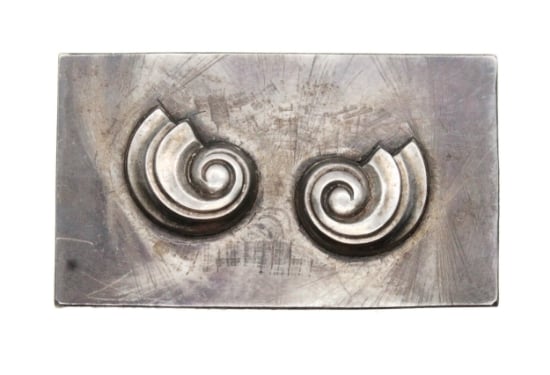 Picture of Impression Die Snail Shell Pair