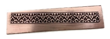 Show details for Ring Pattern Plate NMP021 Mirrored Scimitar Picture of Ring Pattern Plate NMP021 Mirrored Scimitar