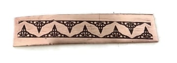 Show details for Ring Pattern Plate NMP018 Filigree Peaks Picture of Ring Pattern Plate NMP018 Filigree Peaks