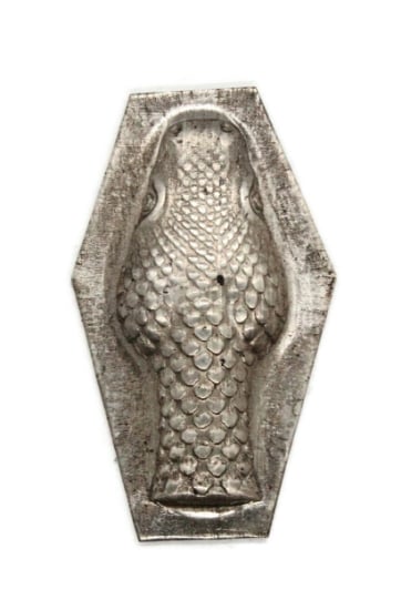 Picture of Sterling Silver Stamping "Snake Head"