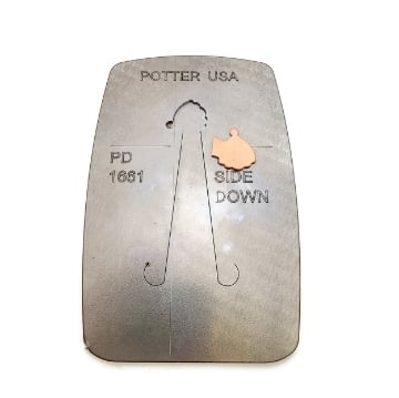 Show details for Pancake Die 1661 Bloom Earring Picture of Pancake Die 1661 Bloom Earring