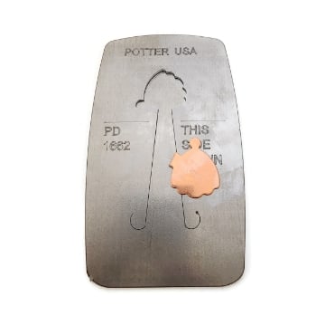 Show details for Pancake Die 1662 Bloom Pendant Picture of Pancake Die 1662 Bloom Pendant