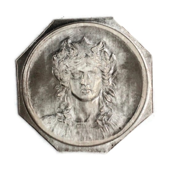 Picture of Sterling Silver Stamping "Astraea Goddess of Justice"