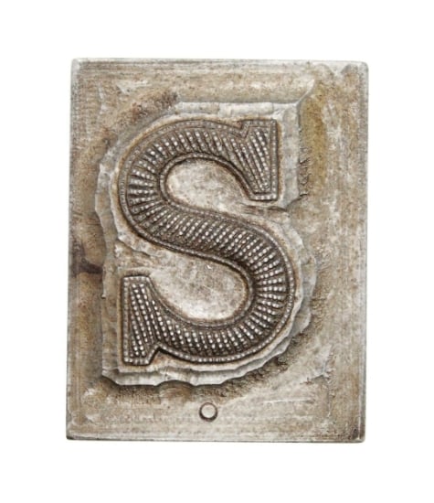 Picture of Impression Die Scaley "S"