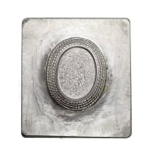 Picture of Impression Die Stacked Rope Oval Bezel