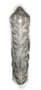 Picture of Sterling Silver Stamping "Large Peacock Feather"