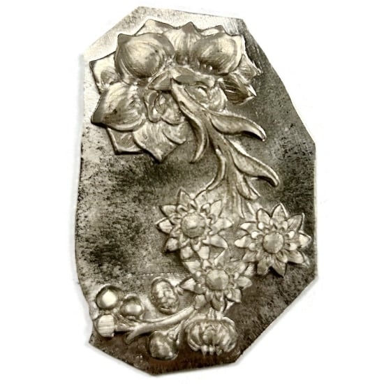 Picture of Sterling Silver Stamping “Assorted Flowers”