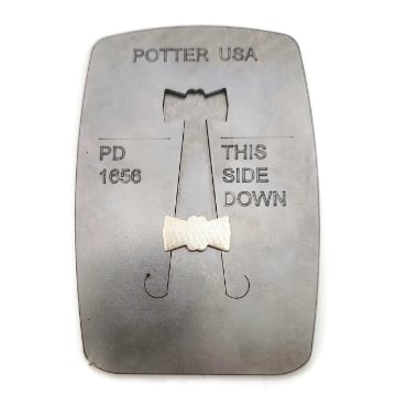 Show details for Pancake Die 1656 Deco Bow, Large Picture of Pancake Die 1656 Deco Bow, Large